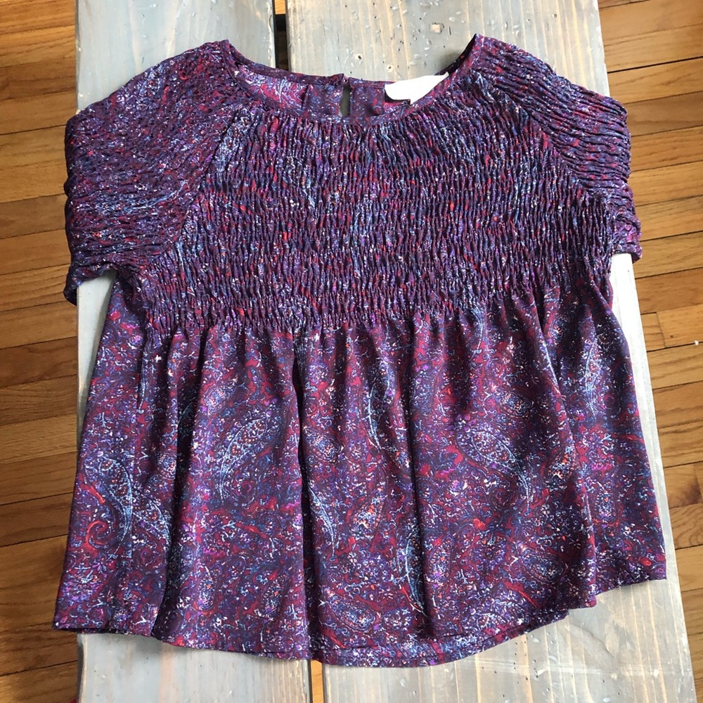 Urban Outfitters Staring at Stars Paisley Crop Top